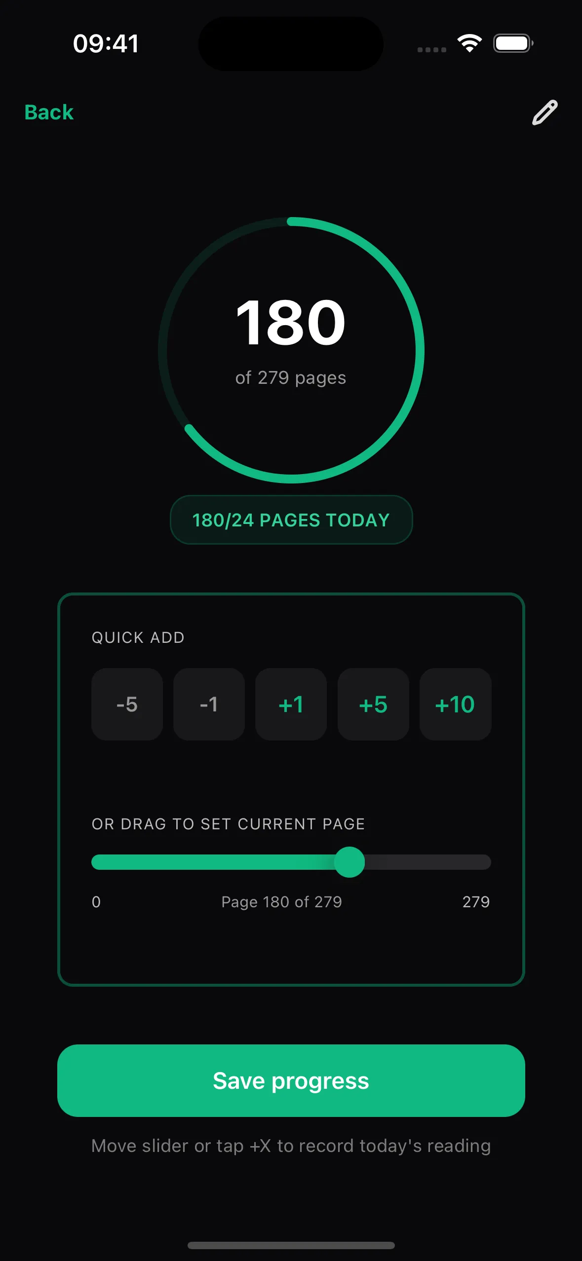 Log Progress – Log pages in seconds