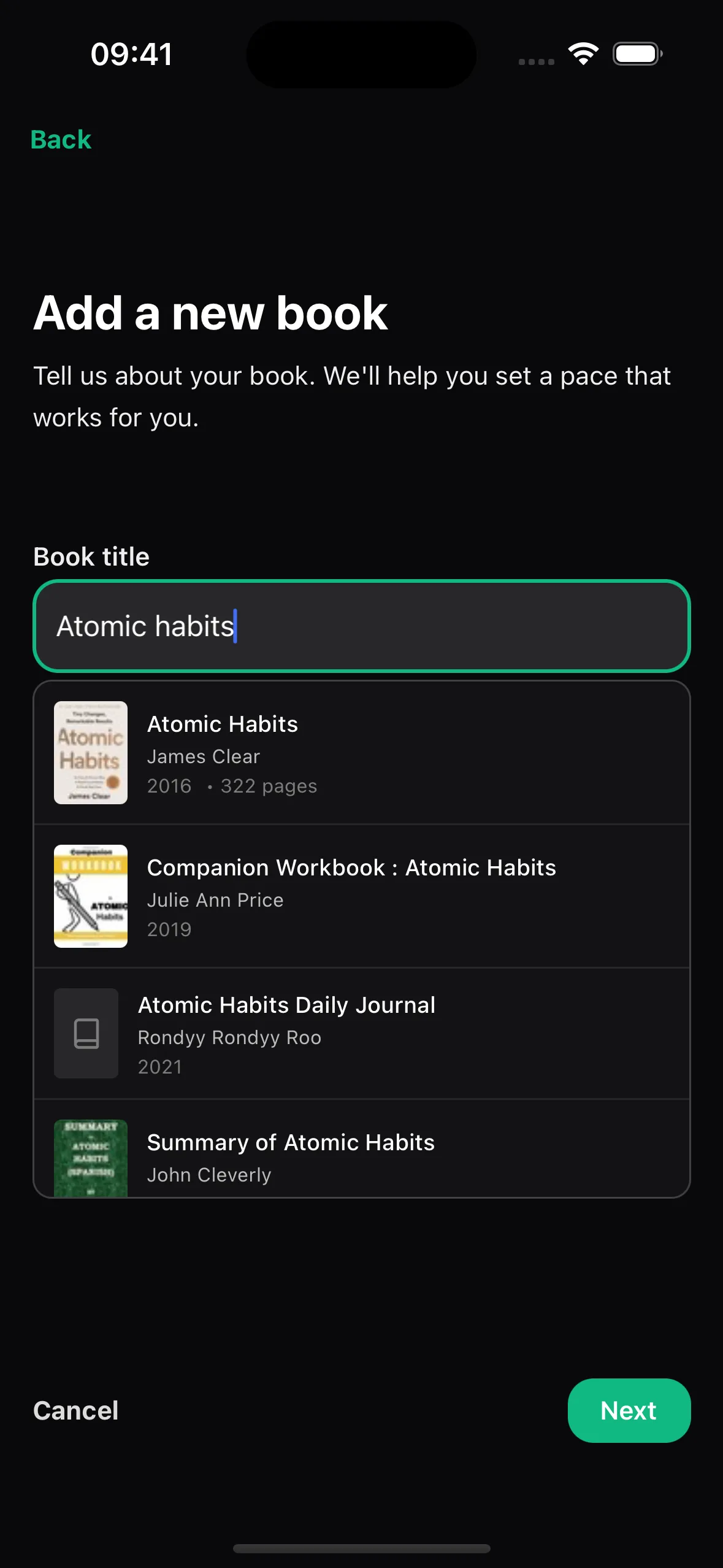 Add a Book – Search and add books instantly